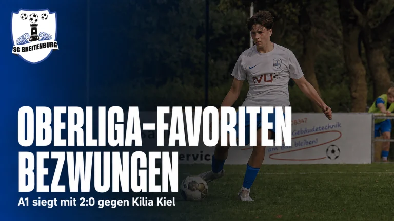Aufstiegskandidat geknackt: A1 bezwingt Kilia Kiel mit 2:0