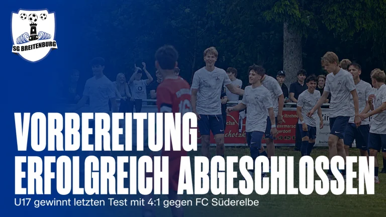 U17 beendet erfolgreiche Vorbereitung