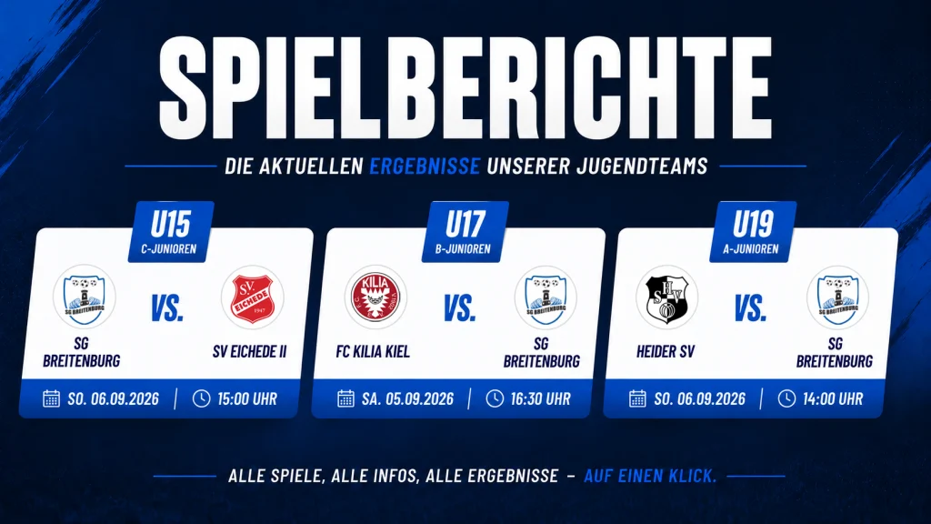 Spielberichte vom Wochenende: Ein Neuner-Pack, ein 15:0 und vier Ligastarts