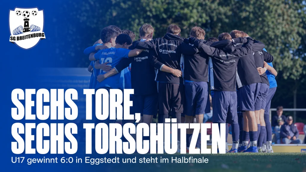 U17 marschiert ins Pokal-Halbfinale